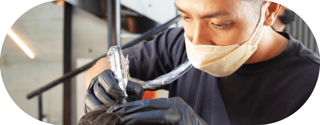 05 認定アーティストによる施術で安心・安全